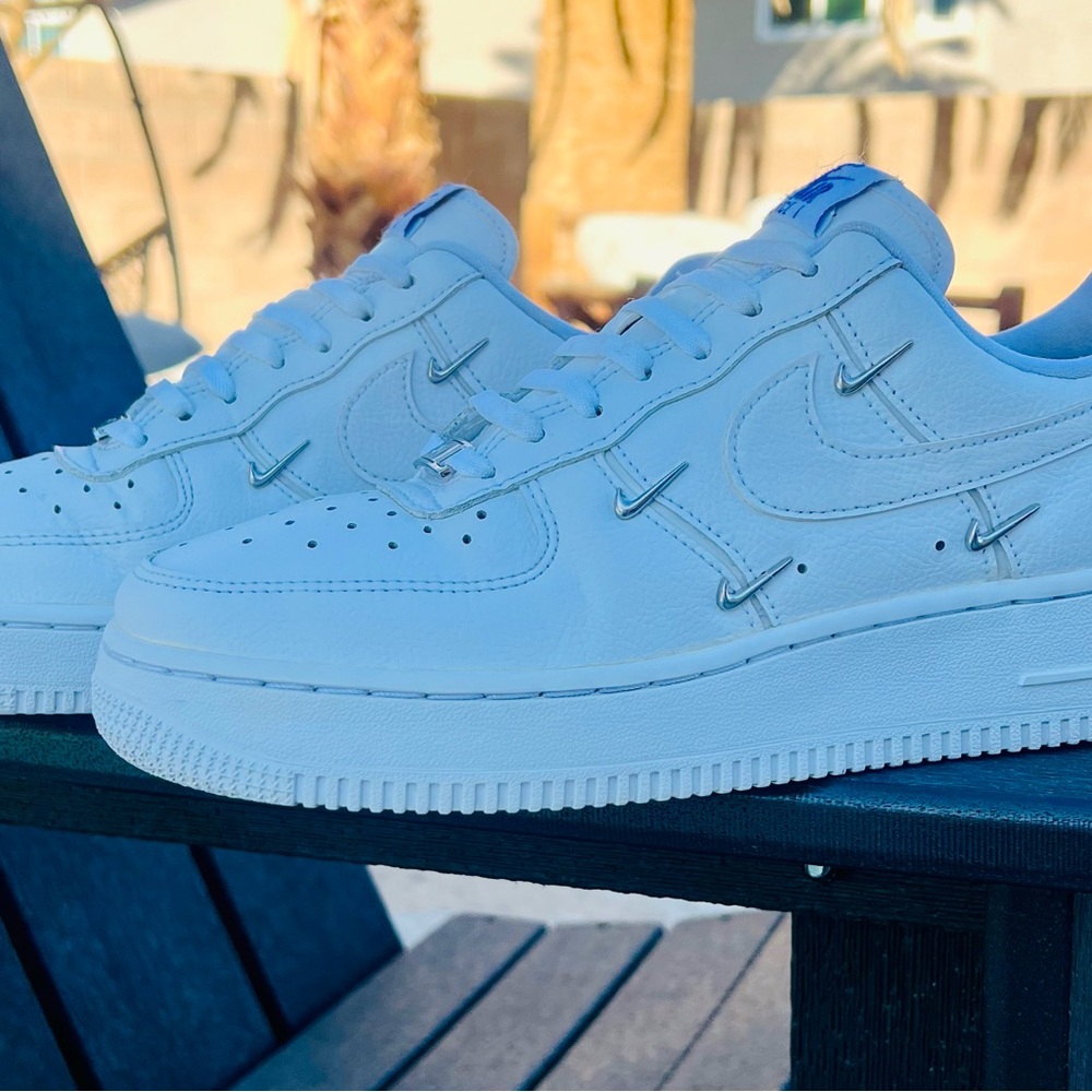 Nike Women’s Air Force 1 '07 LX 'Sisterhood - White Metallic Silver'